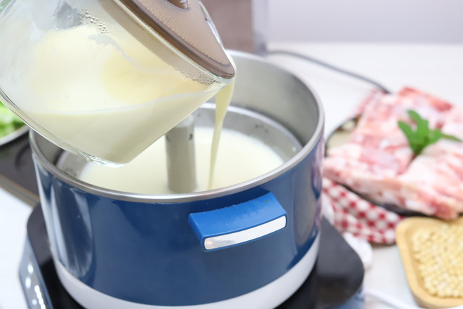 Soy Milk Hot Pot recipe