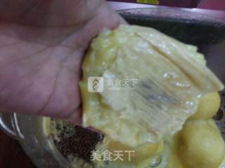 Fried Sticky Bean Buns recipe