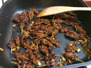 Toothpick Beef recipe