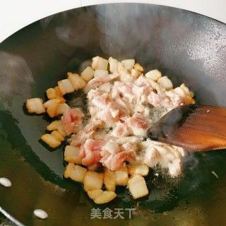 Stir-fried Pork with Rice White recipe