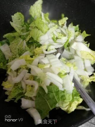 Green Vegetable Tofu Minced Pork recipe