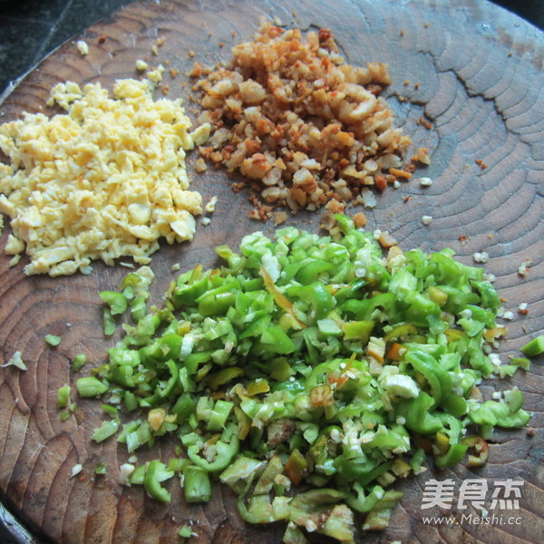 Fried Rice with Chili Oil Residue recipe