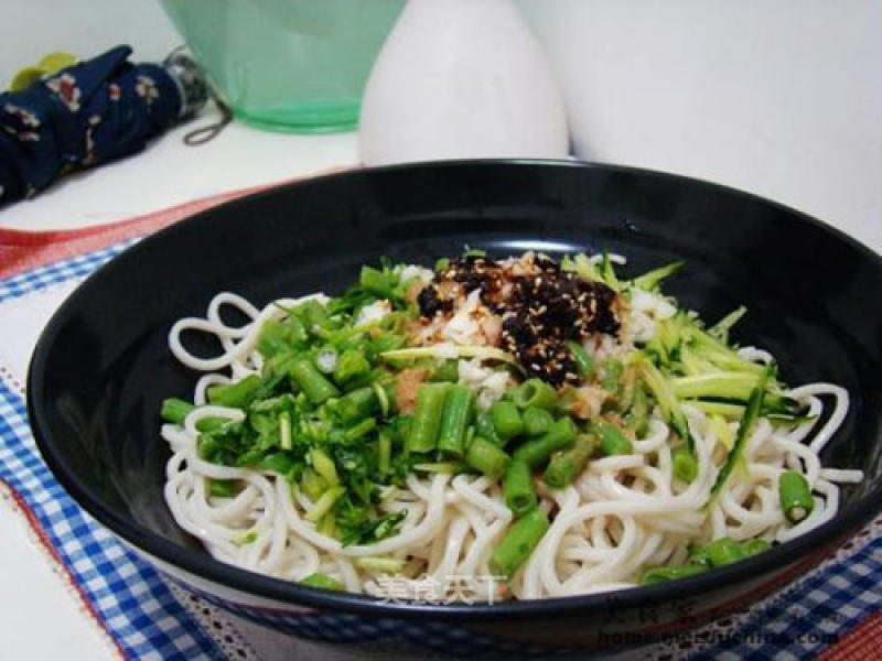 Cold Noodles with Sesame Sauce recipe