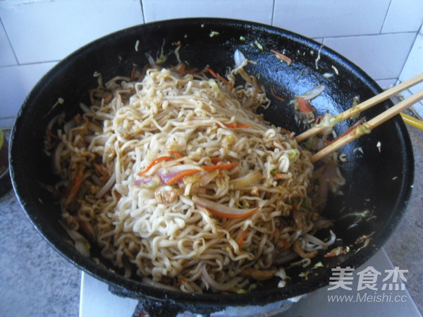 Home-cooked Fried Noodles recipe