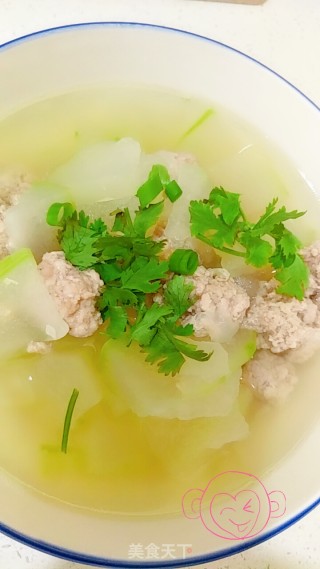 Winter Melon Meatball Soup recipe