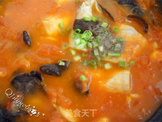 [hebei] Fungus Tomato Fish Soup recipe