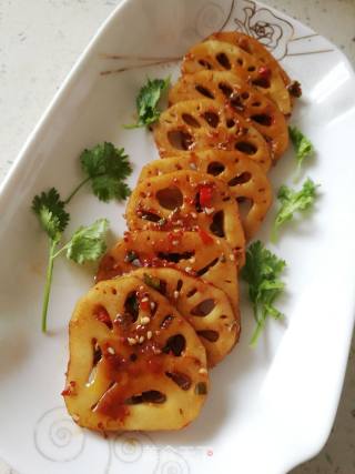 Spicy Cold Lotus Root Slices recipe