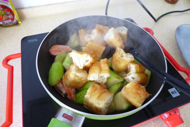 Loofah Fried Dough Sticks recipe