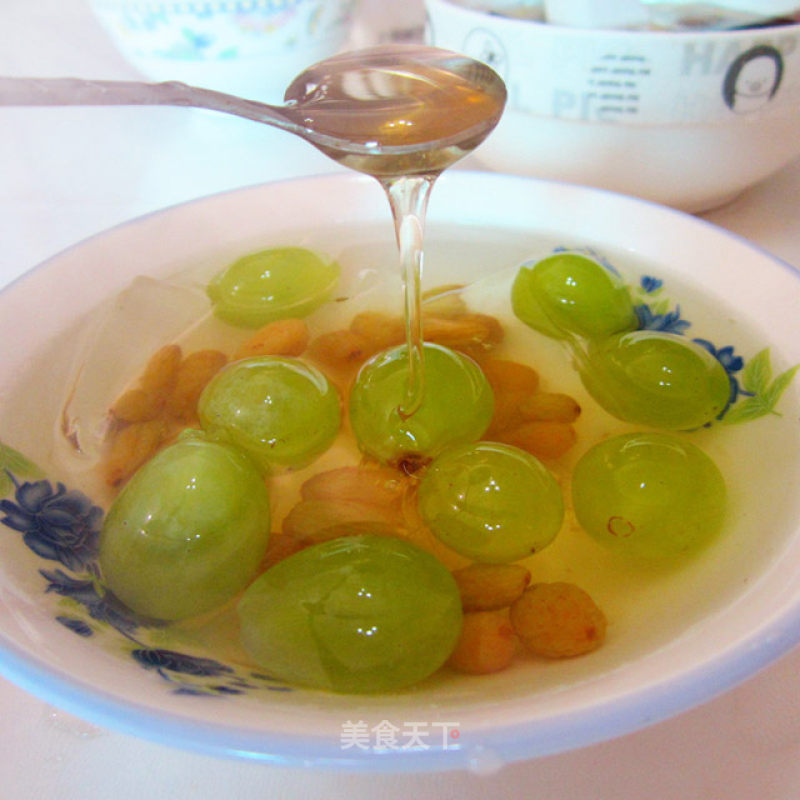 Honey Grape Ice Jelly recipe