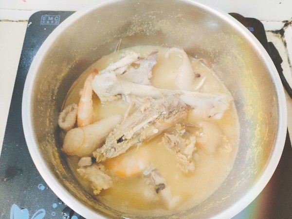 Seafood Pumpkin Soup recipe