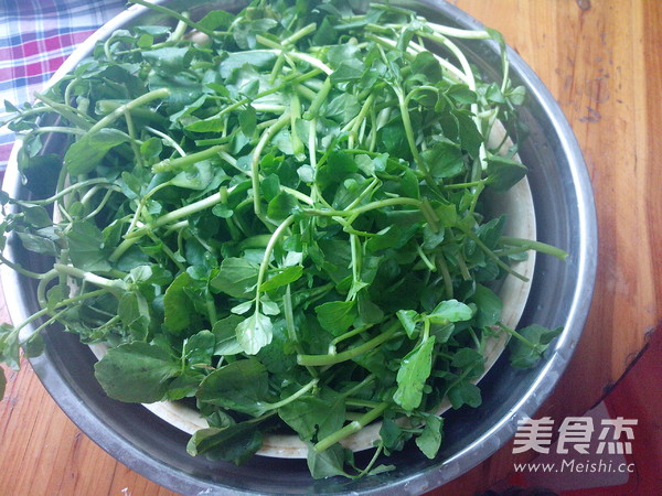 Garlic Watercress recipe