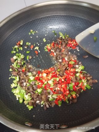 Stir-fried Beef Jerky with Capers recipe