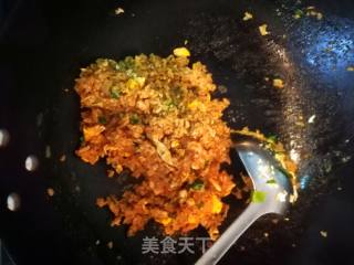 Scallion Fried Rice with Soy Sauce and Egg recipe