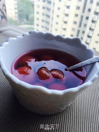 Homemade Iced Canned Cherries recipe