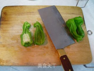 Oil-free Tiger Skin Green Pepper recipe