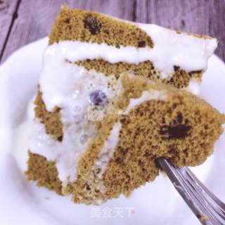 Matcha Red Bean Chiffon Cake recipe