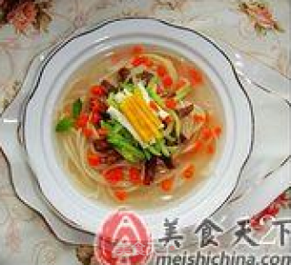 Colorful Noodles recipe