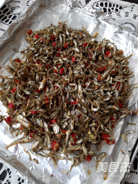 Oven Version of Chopped Pepper Whitebait recipe