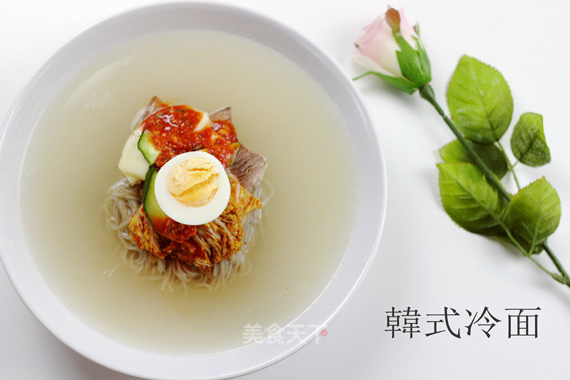 How to Make Korean Cold Noodles recipe