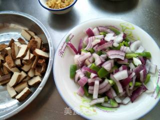 Tofu Mixed with Onion recipe