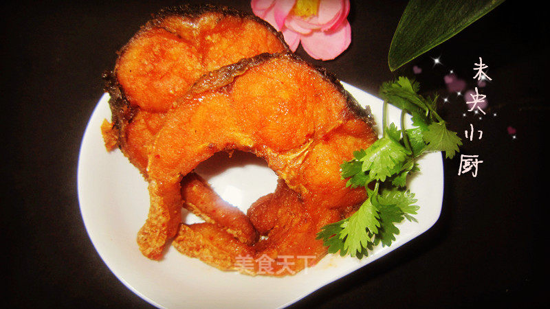 Golden Spicy Smoked Fish recipe