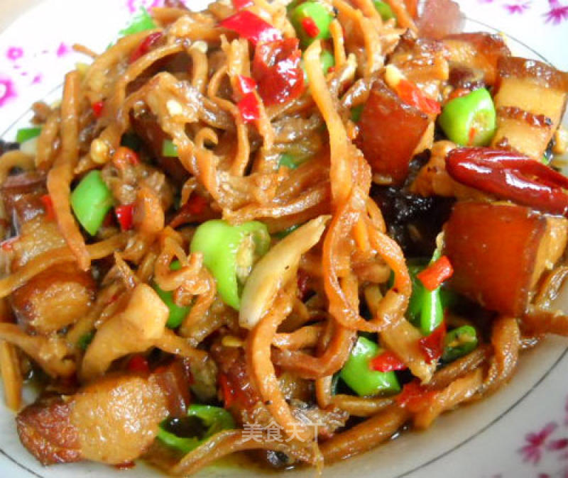 Pork Squid Shreds recipe