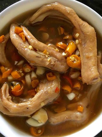 Hot and Sour Duck Feet recipe