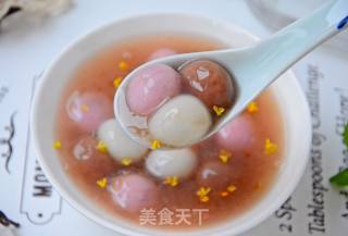 Sweet-scented Osmanthus Lotus Root Noodle Dumplings recipe