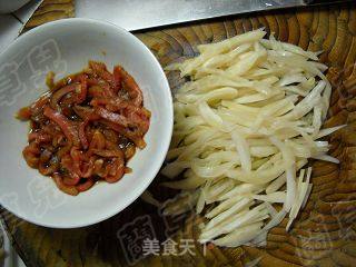 Hot and Sour Green Pepper Shredded Pork recipe