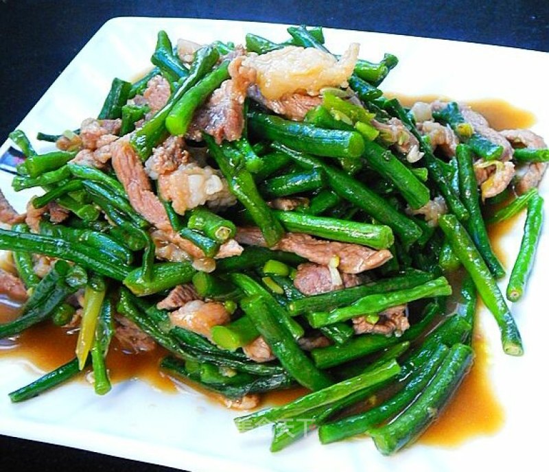 Shredded Pork with Cowpeas recipe