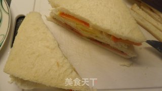 A Nutritious Breakfast for Yourself on The Weekend-sandwich recipe