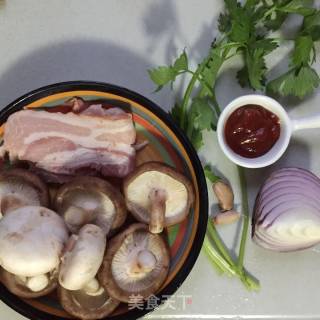 #四session Baking Contest and It's Love to Eat Festival# Baked Shiitake Mushrooms with Onion and Cheese recipe