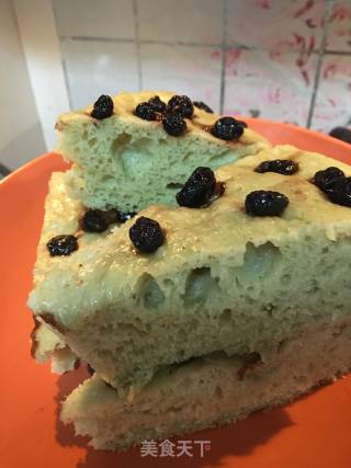 Broccoli Taro Hair Cake recipe