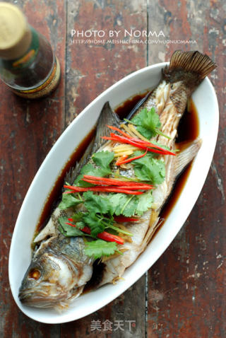 Steamed Sea Bass recipe