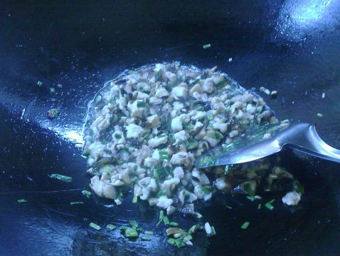 Fried Rice with Mushroom and Water Chestnut recipe