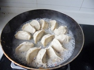 Fried Dumplings with Leek Vermicelli recipe