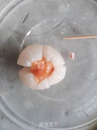 Fermented Yellow Peach and Lychee Ball recipe