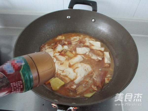 Salted Fish Stewed Tofu recipe