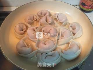 Fried Wonton with Egg Crust recipe