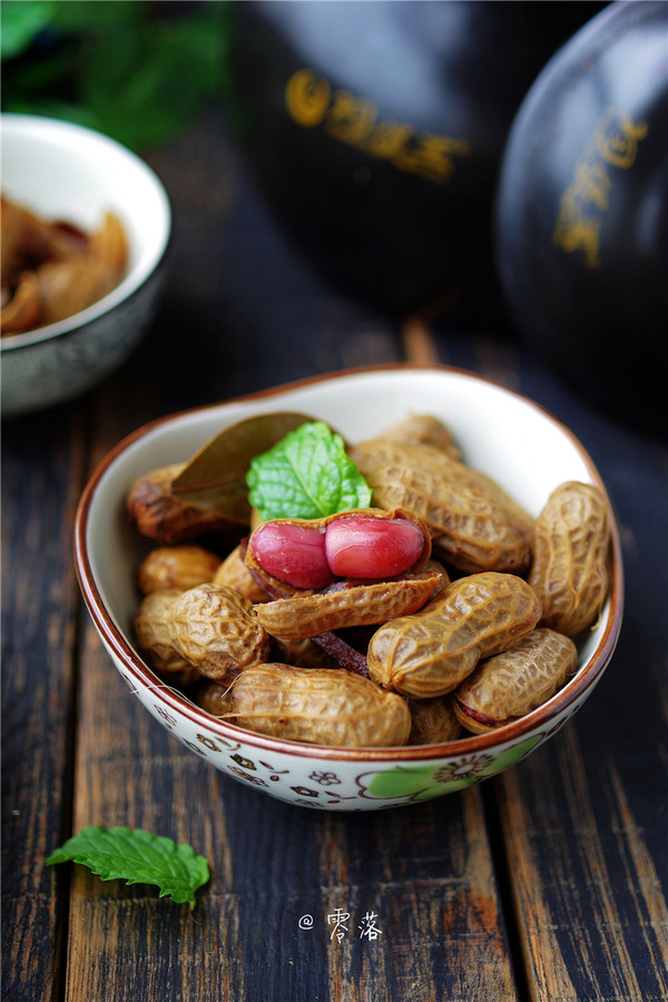 Spiced Braised Peanuts recipe