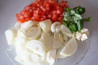 Homemade Tomato Olive Pizza recipe