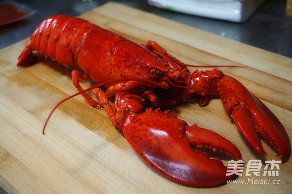 Lobster Fried Noodles recipe