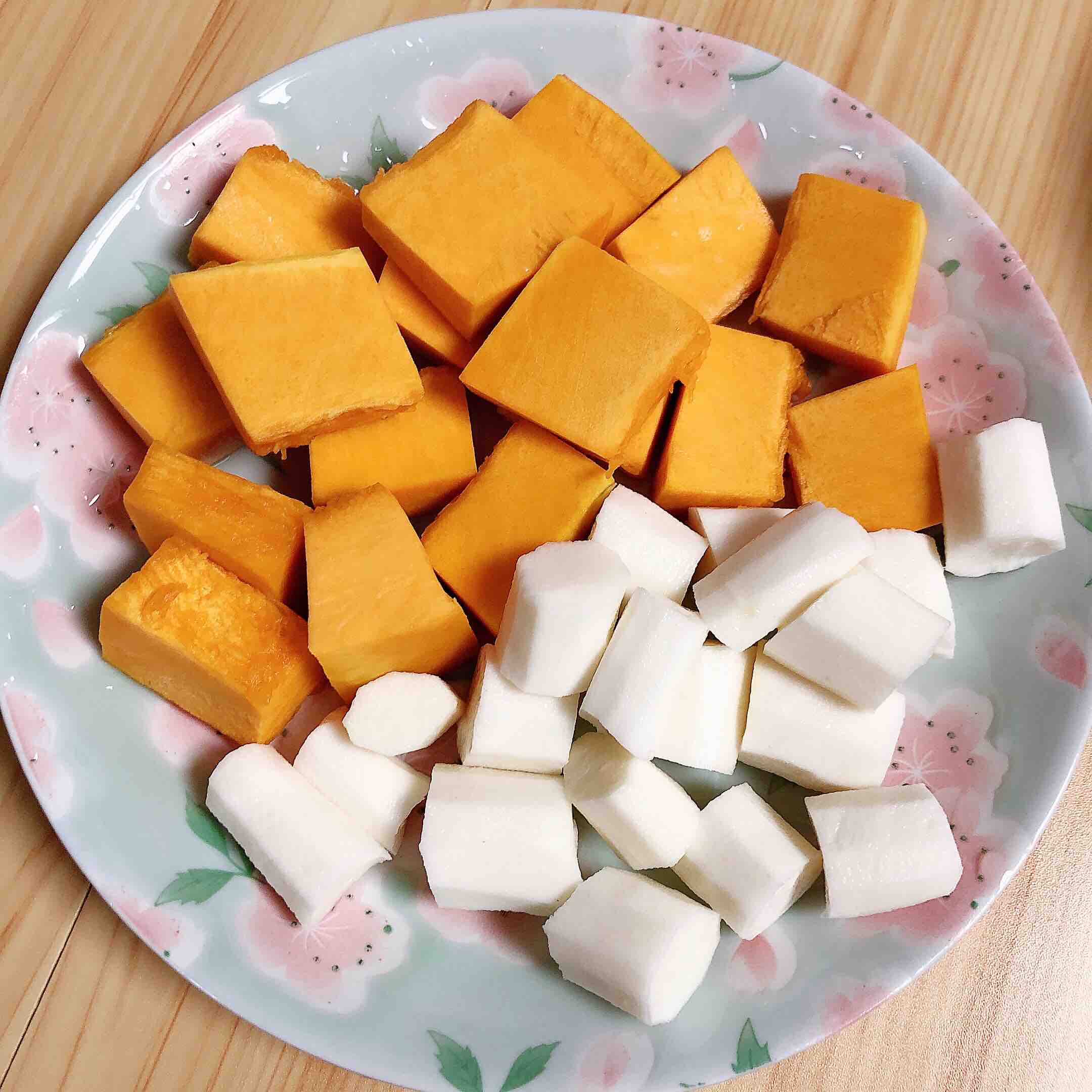 Yam, Pumpkin and Corn Juice recipe