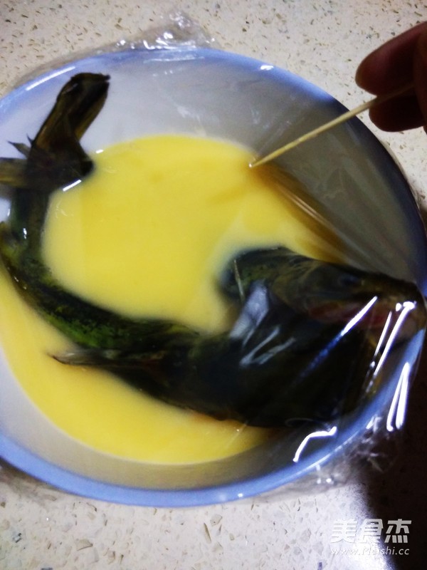 Yellow Bone Fish Stewed Egg recipe