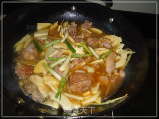 Braised Duck with Winter Bamboo Shoots recipe
