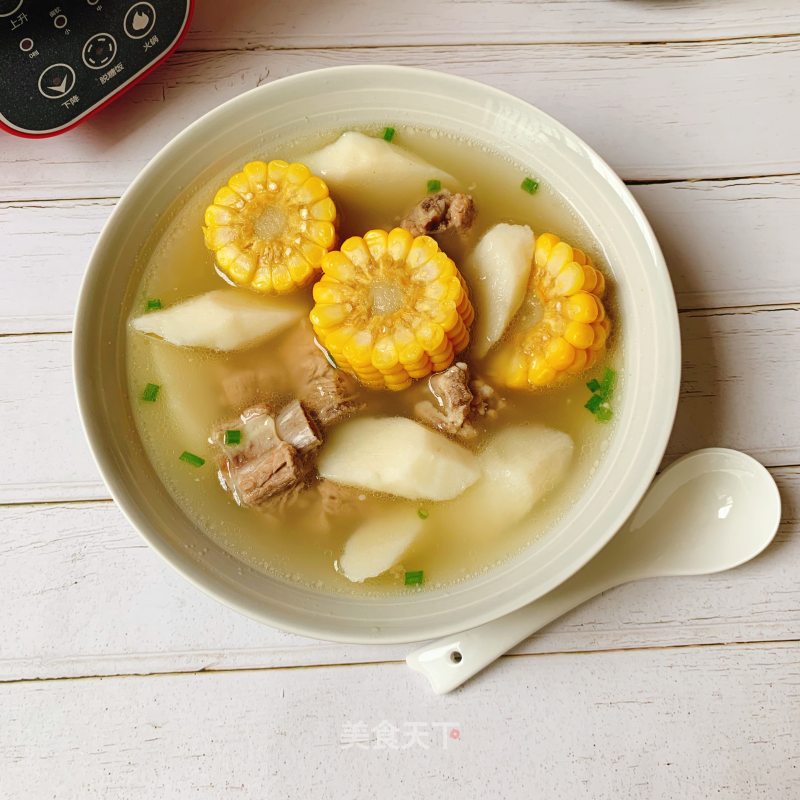 Corn Yam Pork Ribs Soup recipe