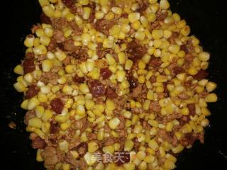 Stir-fried Corn Kernels with Carrots recipe