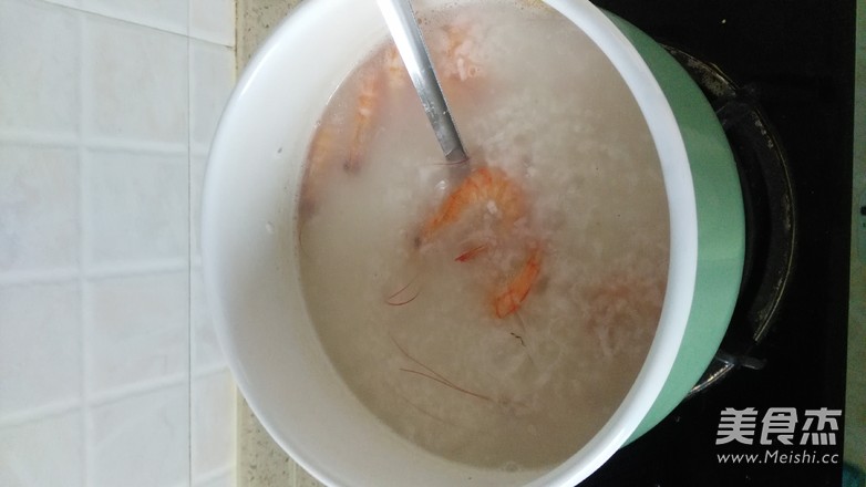 Scallop Shrimp Congee recipe