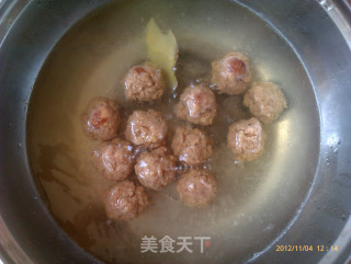 Mushroom Meatball Soup recipe