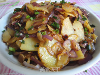 Cumin Onion Potato Chips recipe